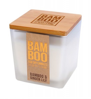 Heart & Home BAMBOO SMALL JAR BAMBOO & GINGERLILY